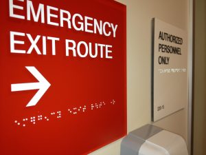 emergency signs