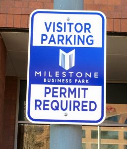 parking sign